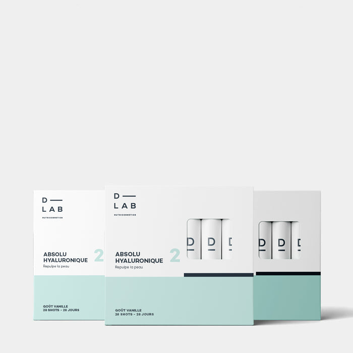 lot de 3 shots absolu hyaluronique