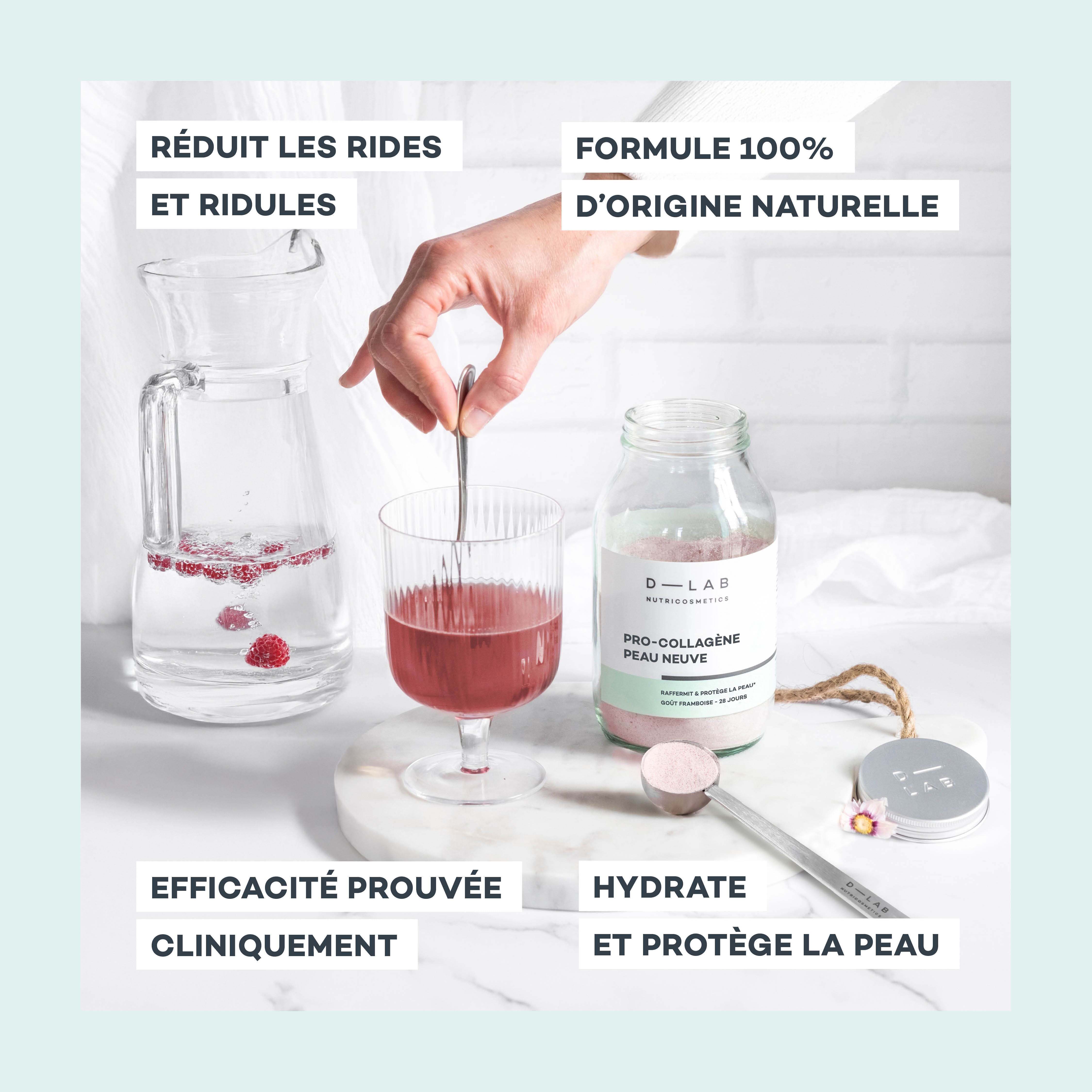 collagène marin acide hyaluronique vitamine c