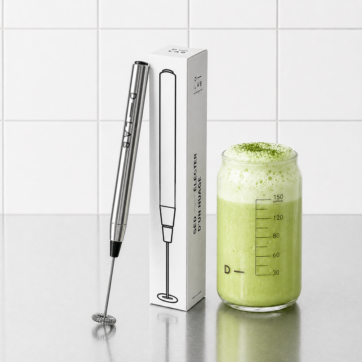 D-LAB Glass Water Bottle