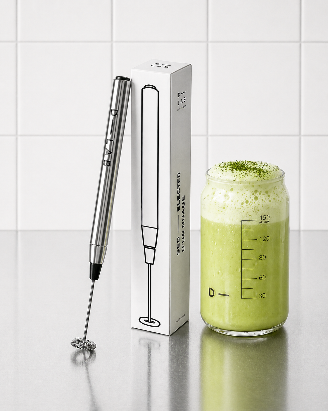 D-LAB Glass Water Bottle