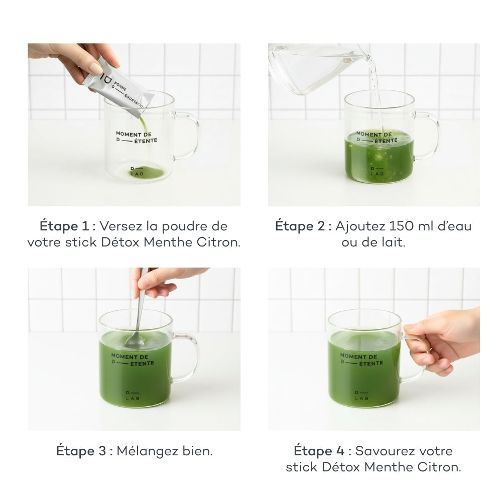 SALES - Christmas Set Detox Drink - Mint Lemon