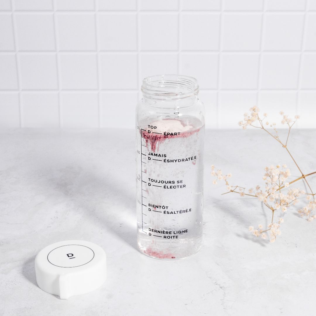 D-LAB Glass Water Bottle