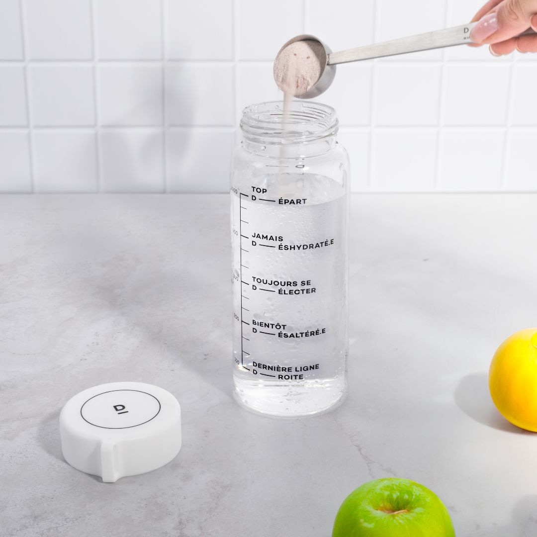 D-LAB Glass Water Bottle