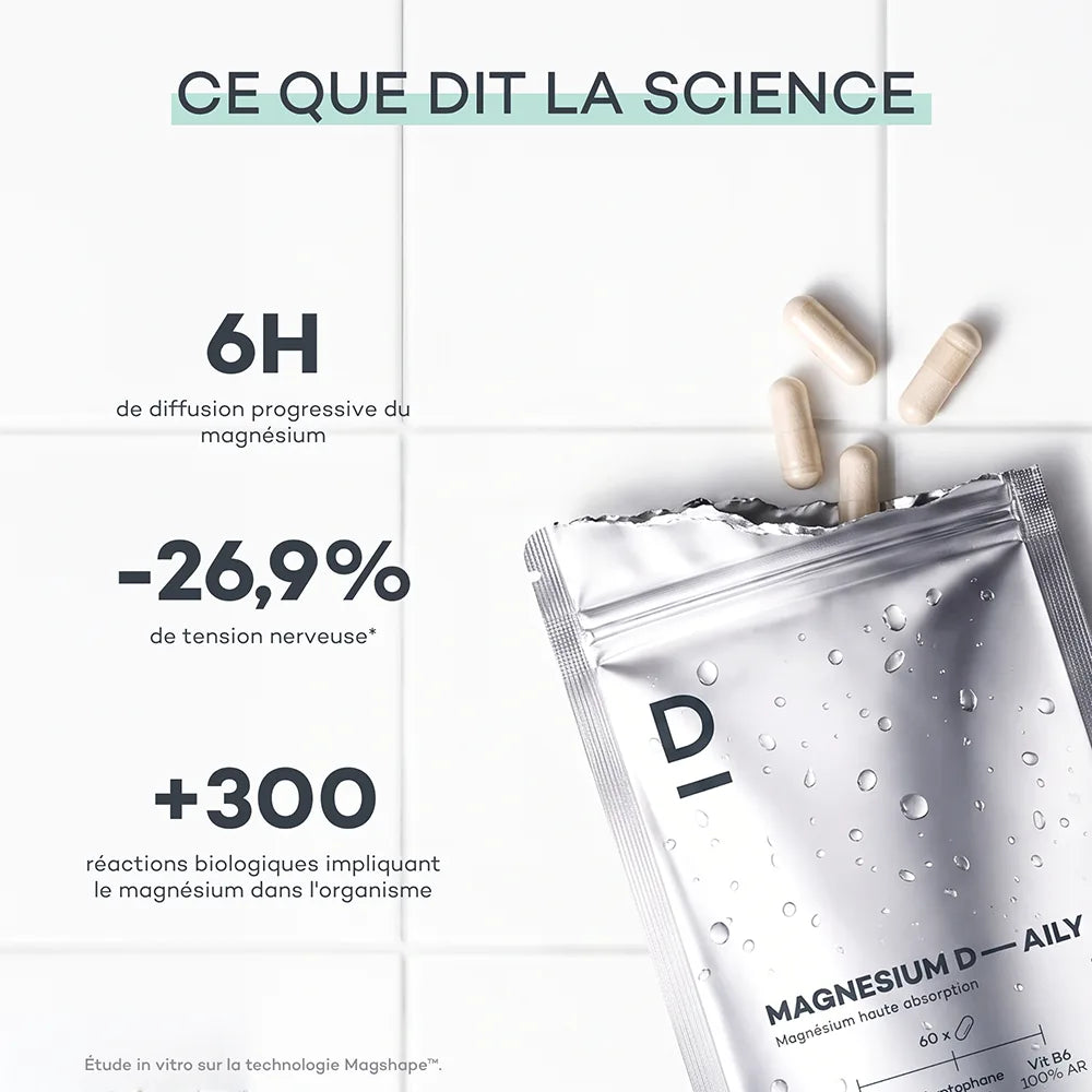D-LAB Magnesium Daily format Doypack - chiffres cles