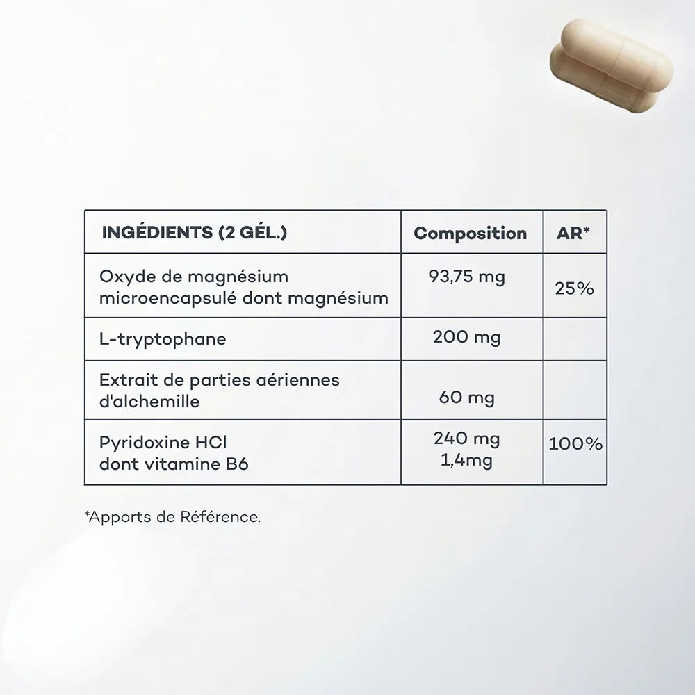 D-LAB Magnesium Daily format Doypack - composition
